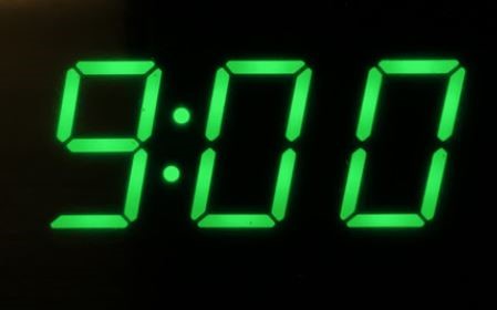 Running Late in the Morning Notice